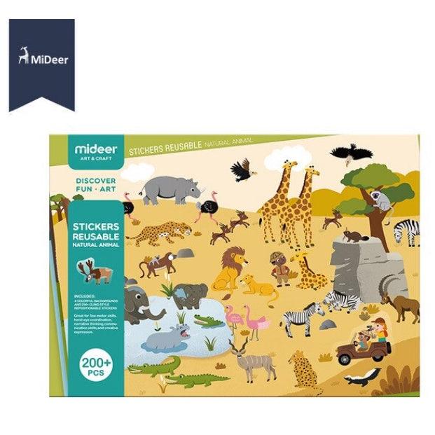 Mideer Reusable Sticker | The Nest Attachment Parenting Hub