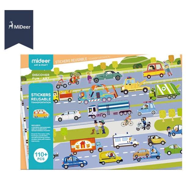 Mideer Reusable Sticker | The Nest Attachment Parenting Hub