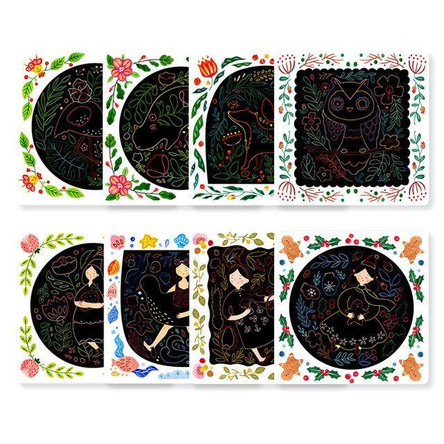 Mideer Scratch Art Card | The Nest Attachment Parenting Hub