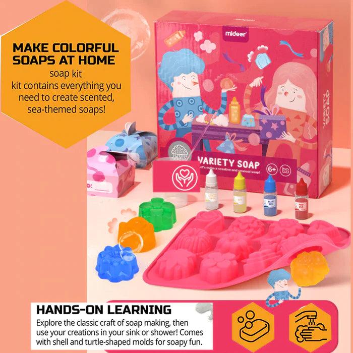 Mideer - Variety Soap DIY Soap Making Kit 6+ | The Nest Attachment Parenting Hub