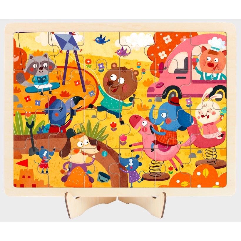 Mideer - Wooden Puzzle | The Nest Attachment Parenting Hub