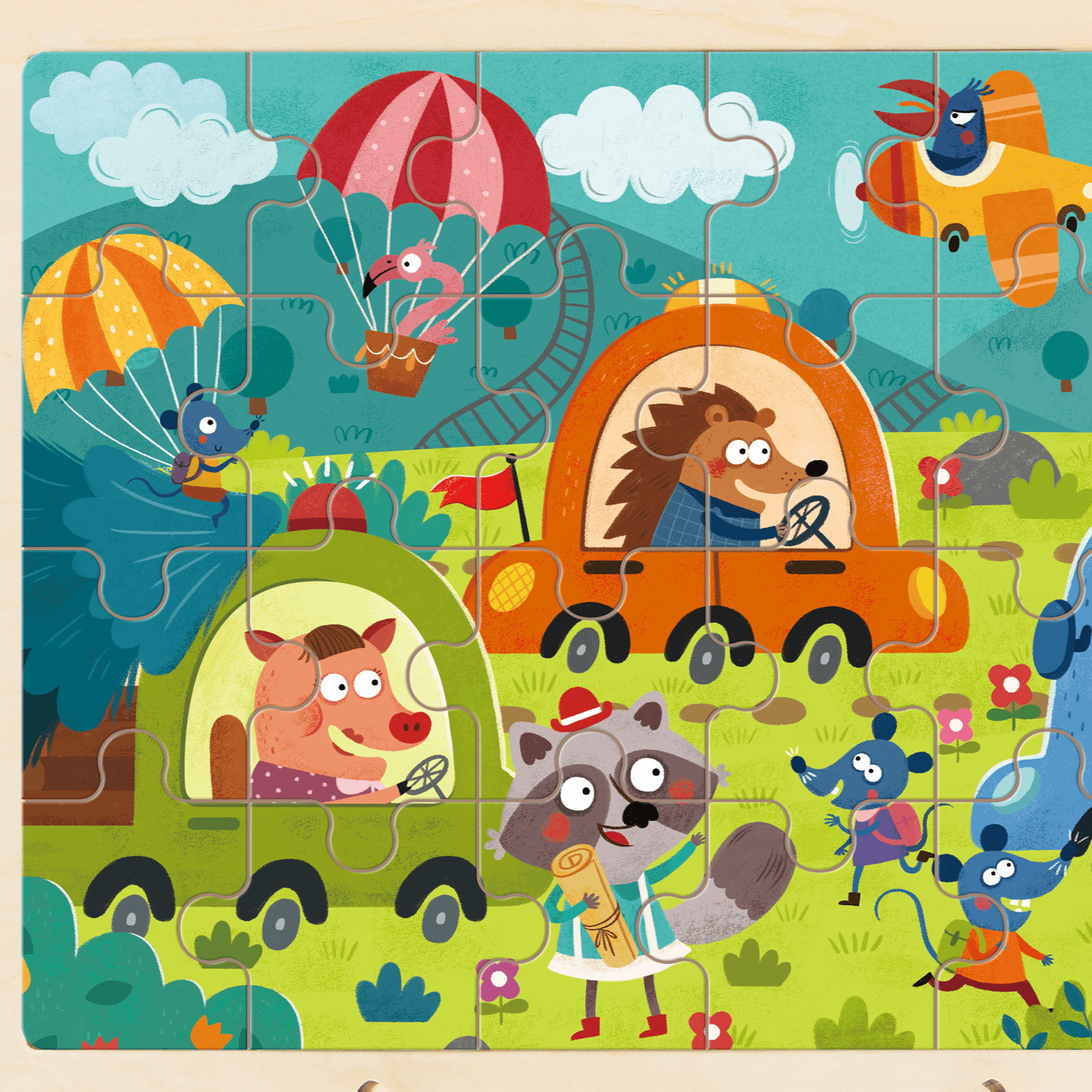 Mideer - Wooden Puzzle | The Nest Attachment Parenting Hub