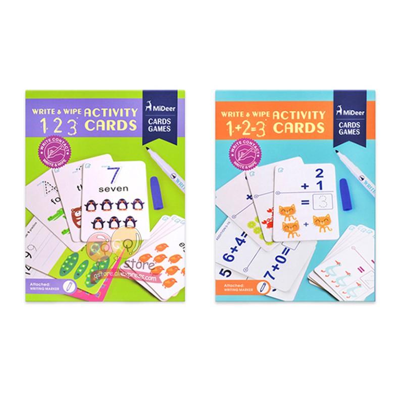 Mideer Write And Wipe Activity Card | The Nest Attachment Parenting Hub