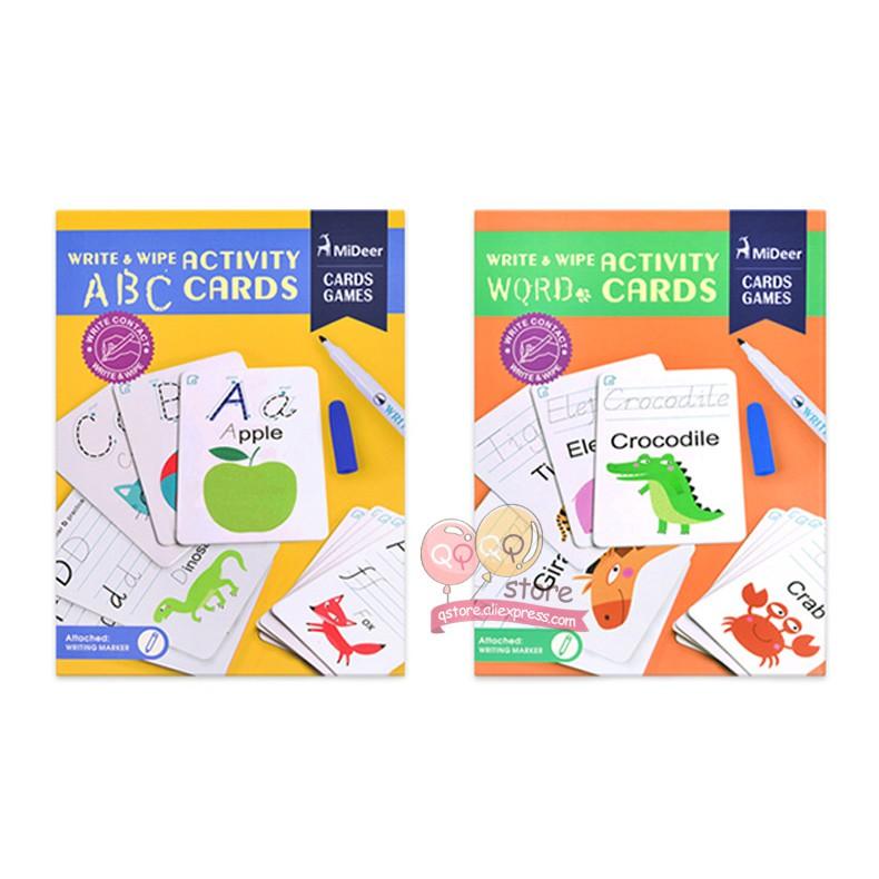 Mideer Write And Wipe Activity Card | The Nest Attachment Parenting Hub