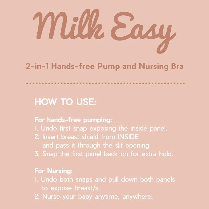 Milk Easy Nurse and Pump Easy Bra | The Nest Attachment Parenting Hub