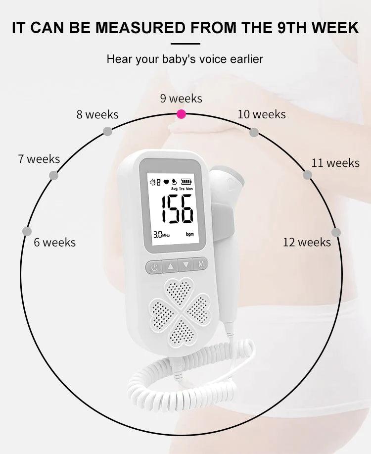 Mimico Portable Fetal Doppler | The Nest Attachment Parenting Hub