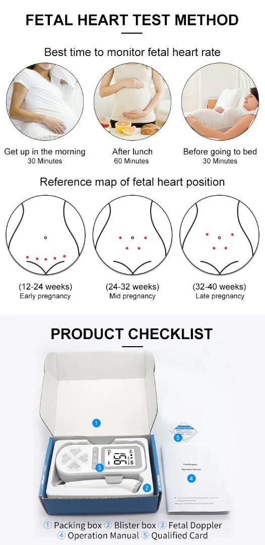 Mimico Portable Fetal Doppler | The Nest Attachment Parenting Hub