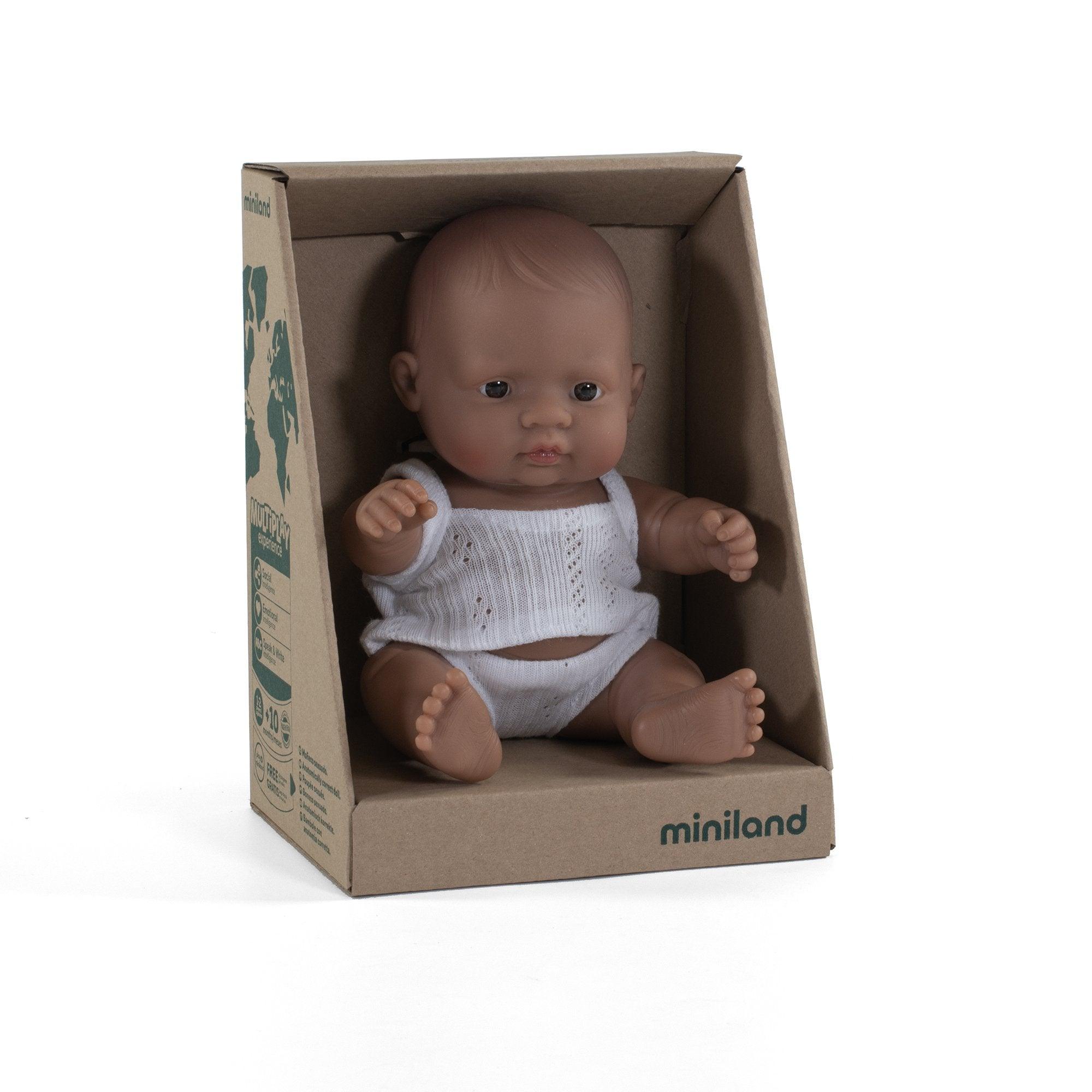 Miniland Doll Hispanic 21cm | The Nest Attachment Parenting Hub