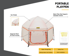Jovikids Portable Baby Playpen