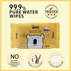 Gift with Purchase - Baby Moby 99.9% Pure Water Wipes or Baby Moby Dry Wipes