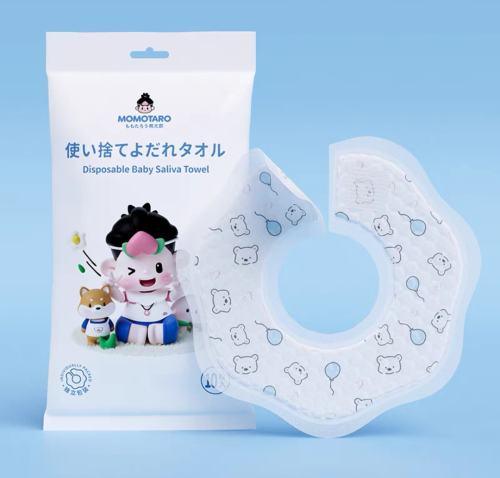 Momotaro Disposable Saliva Towel 10s | The Nest Attachment Parenting Hub