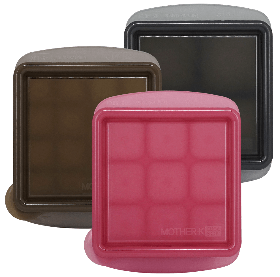 Mother-K Cube Sok Sok (Silicone Food Tray) | The Nest Attachment Parenting Hub