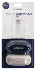 Mother-K Finger Toothbrush Set 3m+ | The Nest Attachment Parenting Hub