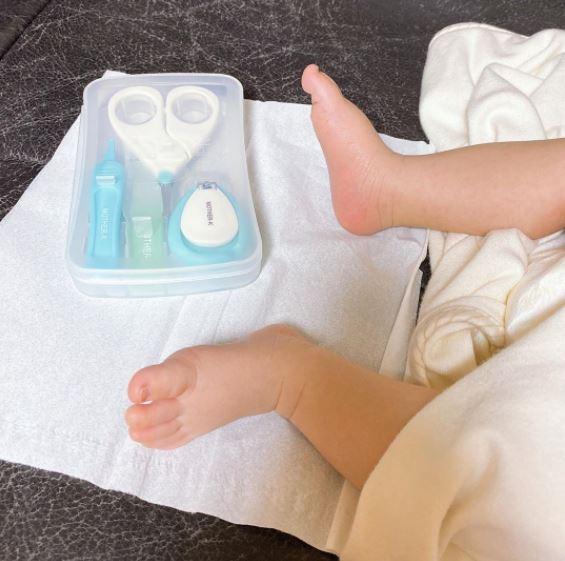 Mother-K Nail Clippers & Tweezer Set for Newborn | The Nest Attachment Parenting Hub