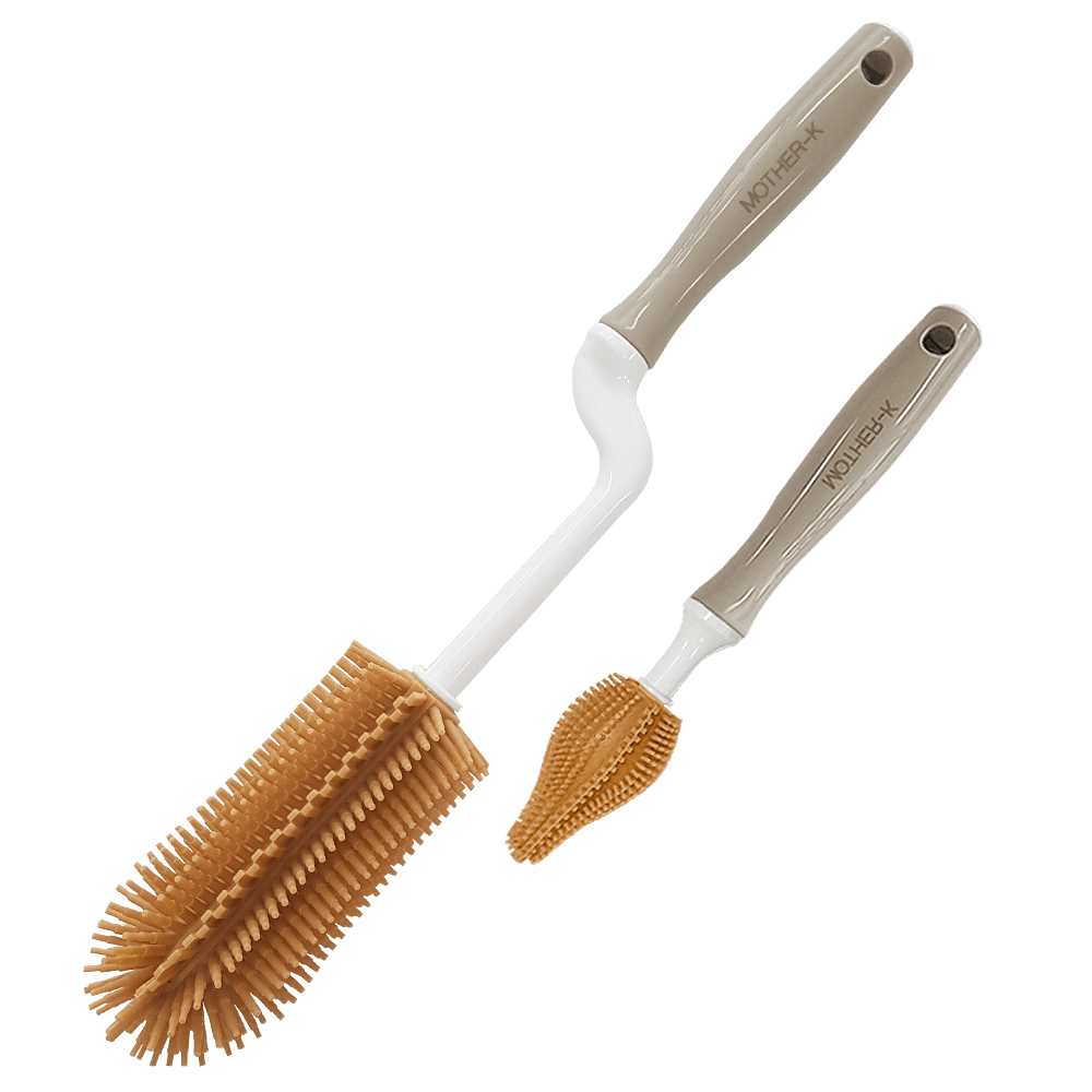 Mother-K Silicone Bottle and Nipple Brush | The Nest Attachment Parenting Hub