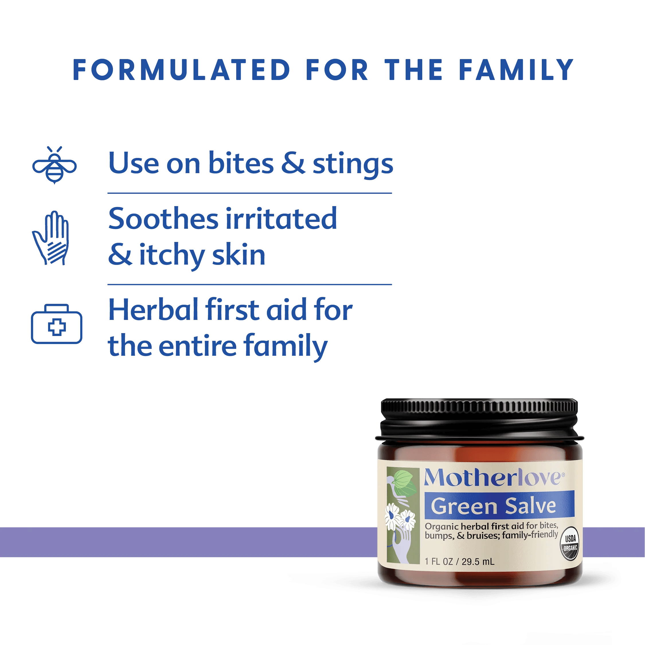 Motherlove Green Salve 1 oz | The Nest Attachment Parenting Hub