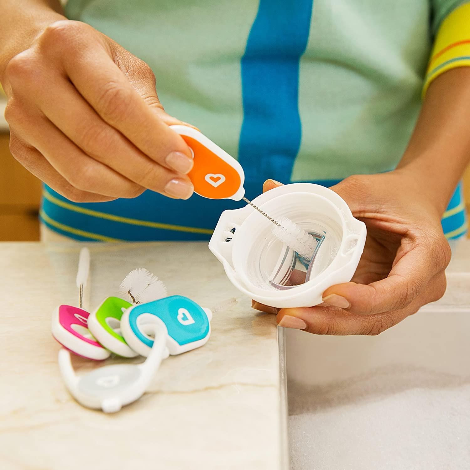 Munchkin Details Bottle & Cup Cleaning Brush Set | The Nest Attachment Parenting Hub