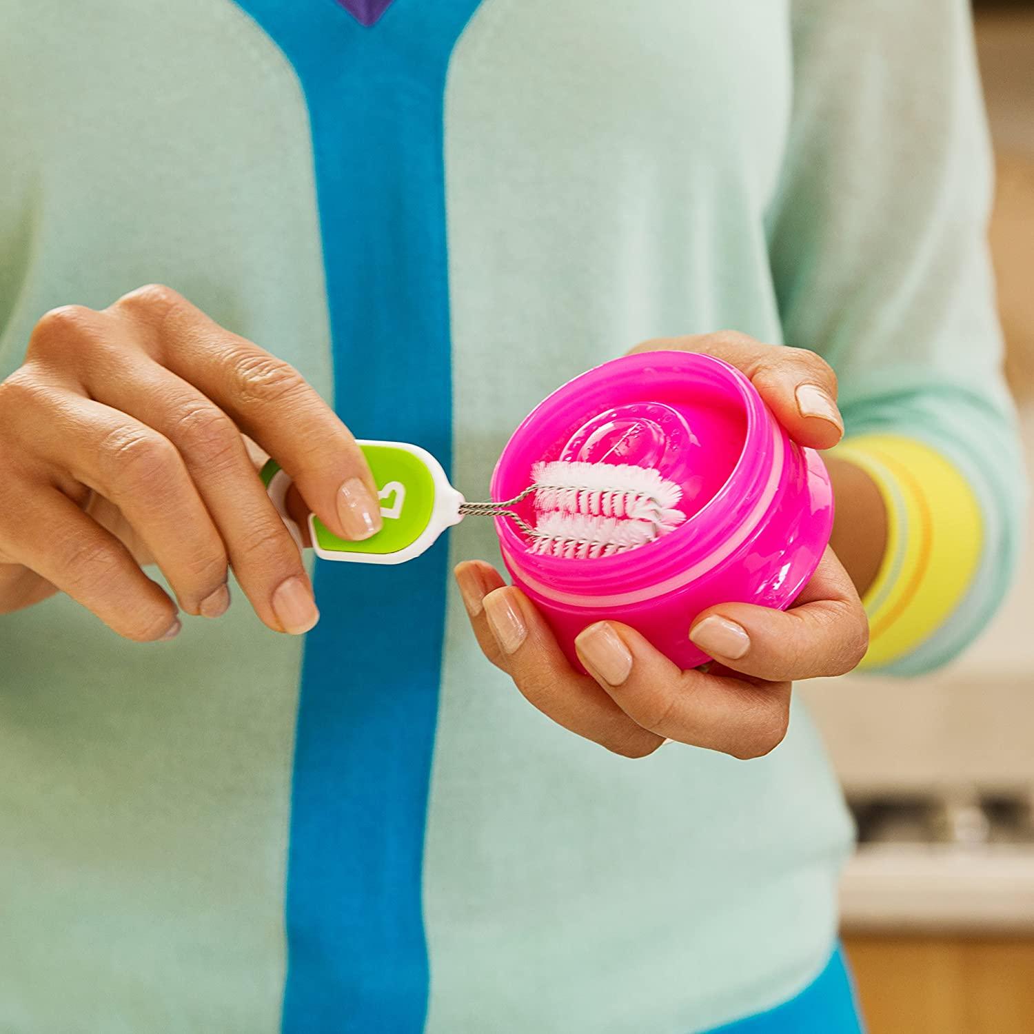 Munchkin Details Bottle & Cup Cleaning Brush Set | The Nest Attachment Parenting Hub