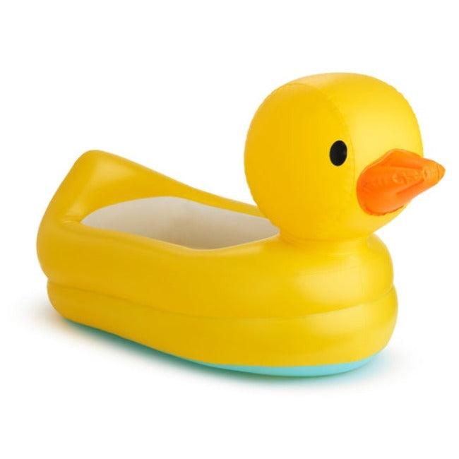 Munchkin Inflatable White Hot® Duck Tub | The Nest Attachment Parenting Hub