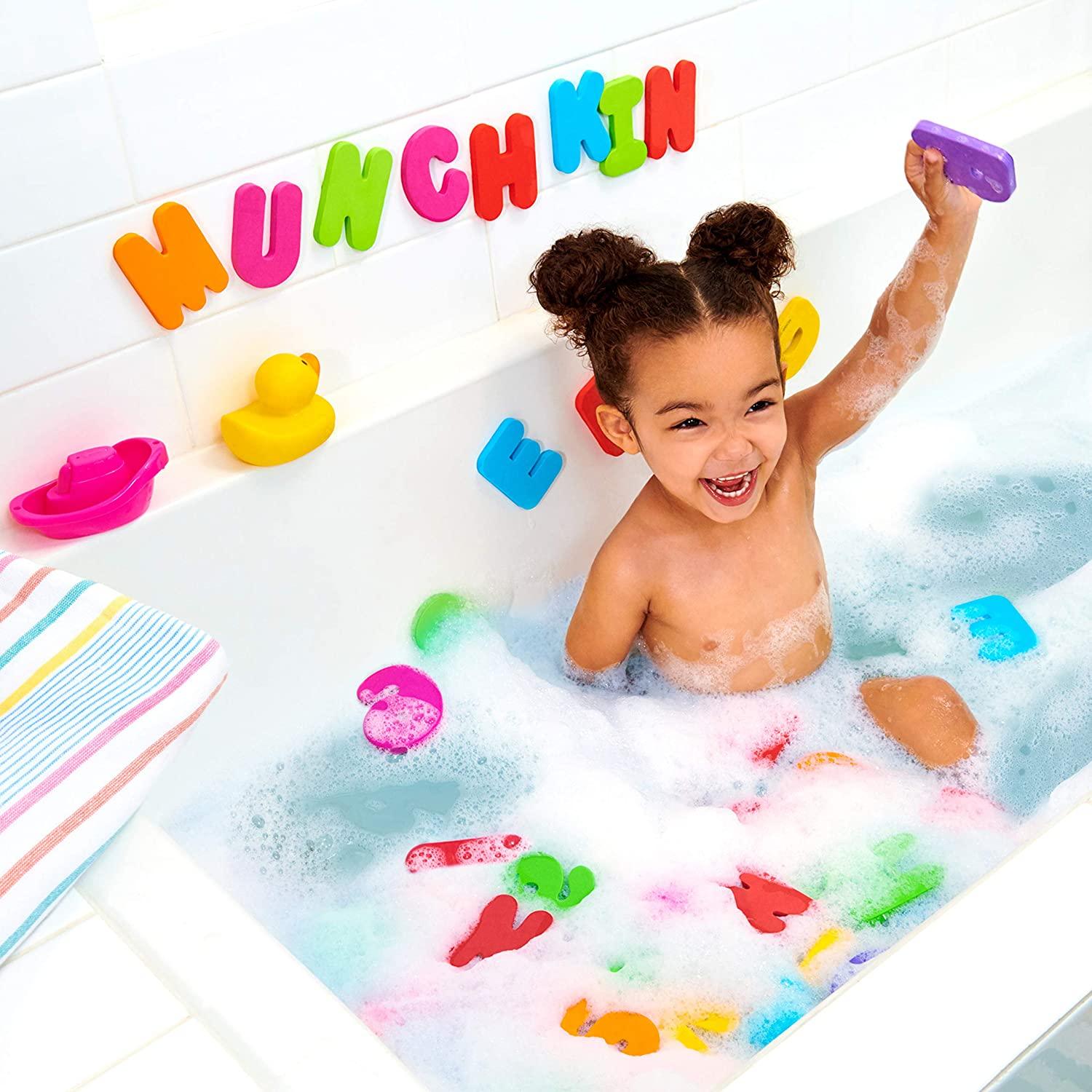 Munchkin Learn Bath Letters & Numbers | The Nest Attachment Parenting Hub