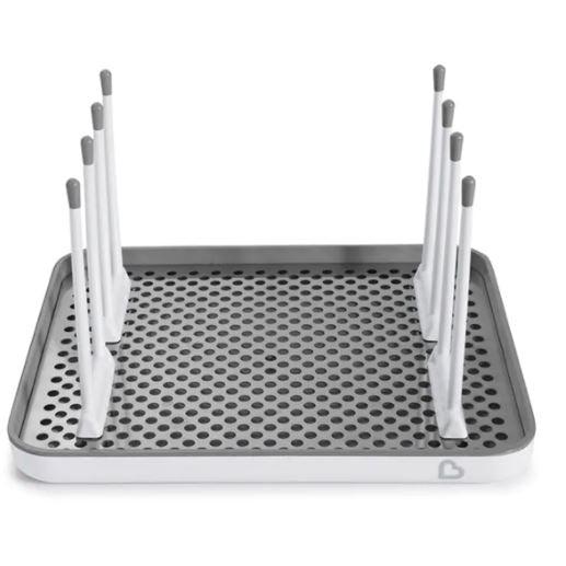 Munchkin Shine Stainless Steel Drying Rack | The Nest Attachment Parenting Hub