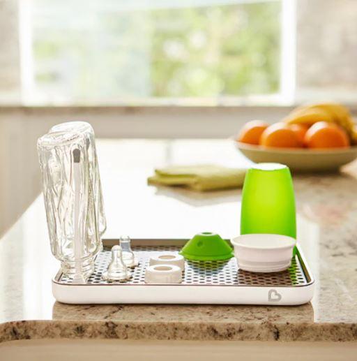 Munchkin Shine Stainless Steel Drying Rack | The Nest Attachment Parenting Hub