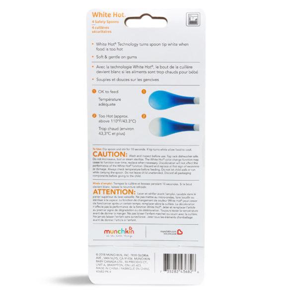 Munchkin White Hot® Infant Spoons | The Nest Attachment Parenting Hub