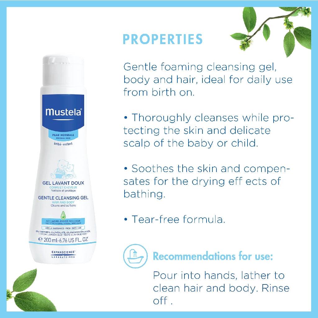 Mustela Gentle Cleansing Gel | The Nest Attachment Parenting Hub