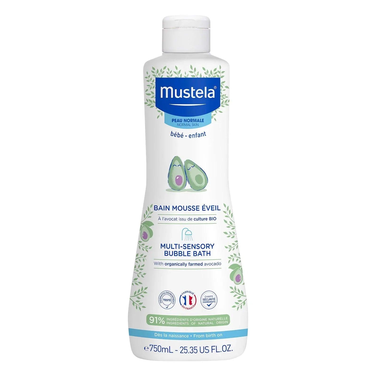 Mustela Multi Sensory Bubble Bath | The Nest Attachment Parenting Hub