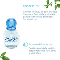 Mustela Musti Eau De Soin Delicate Fragrance 50ml | The Nest Attachment Parenting Hub