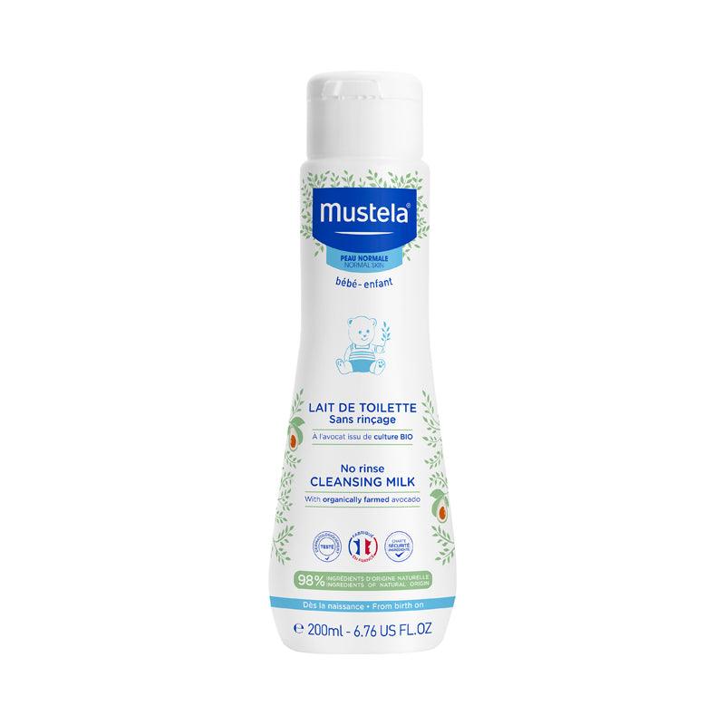 Mustela No-Rinse Cleansing Milk | The Nest Attachment Parenting Hub