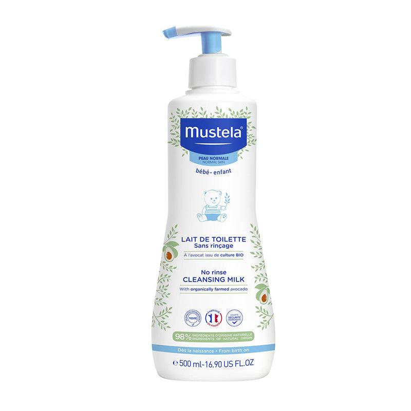 Mustela No-Rinse Cleansing Milk | The Nest Attachment Parenting Hub