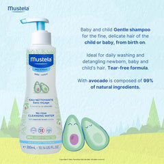 Mustela No Rinse Cleansing Water | The Nest Attachment Parenting Hub