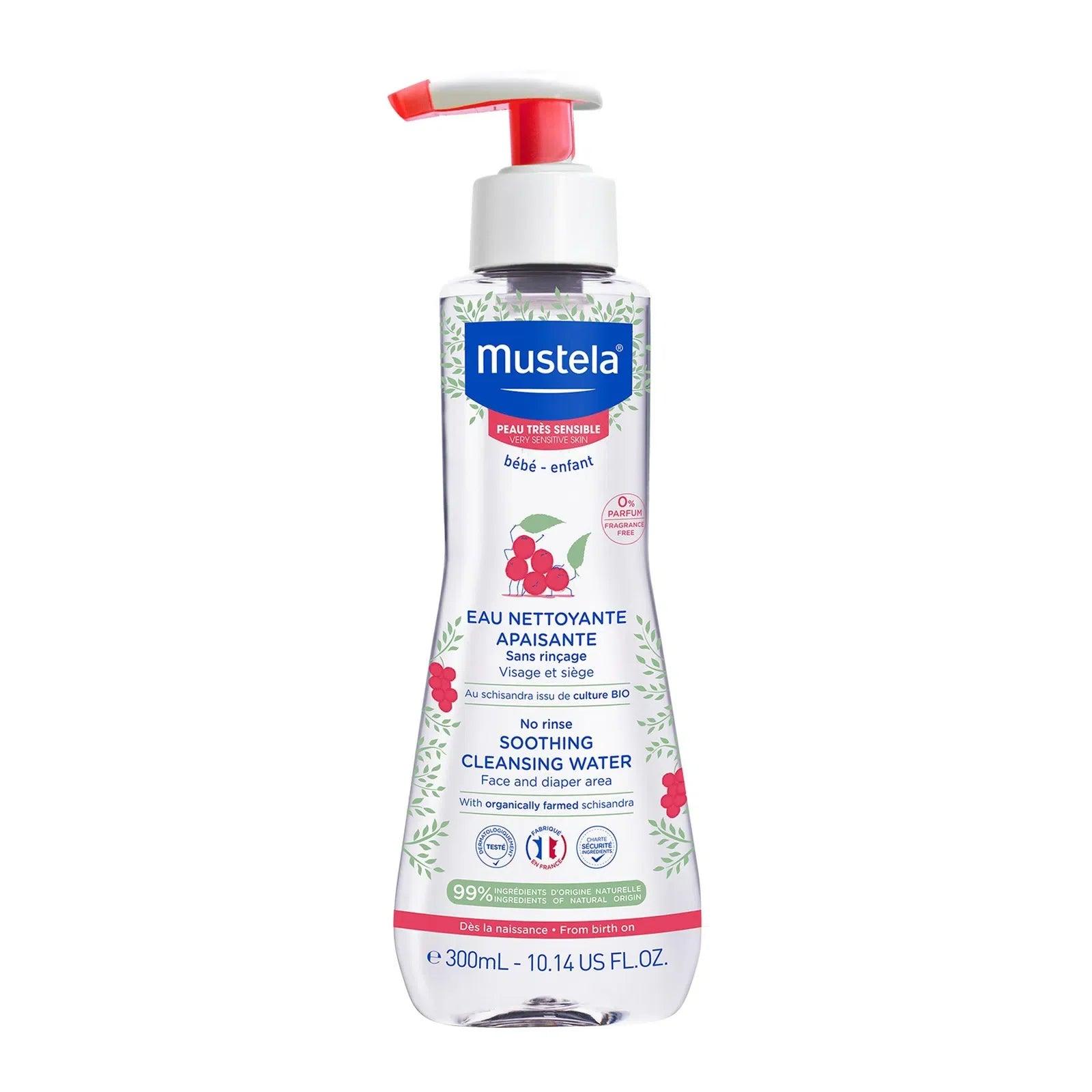 Mustela No Rinse Soothing Cleansing Water | The Nest Attachment Parenting Hub