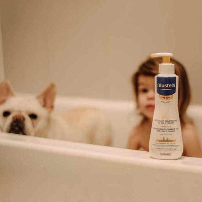 Mustela Nourishing Cleansing Gel with Cold Cream 300ml | The Nest Attachment Parenting Hub