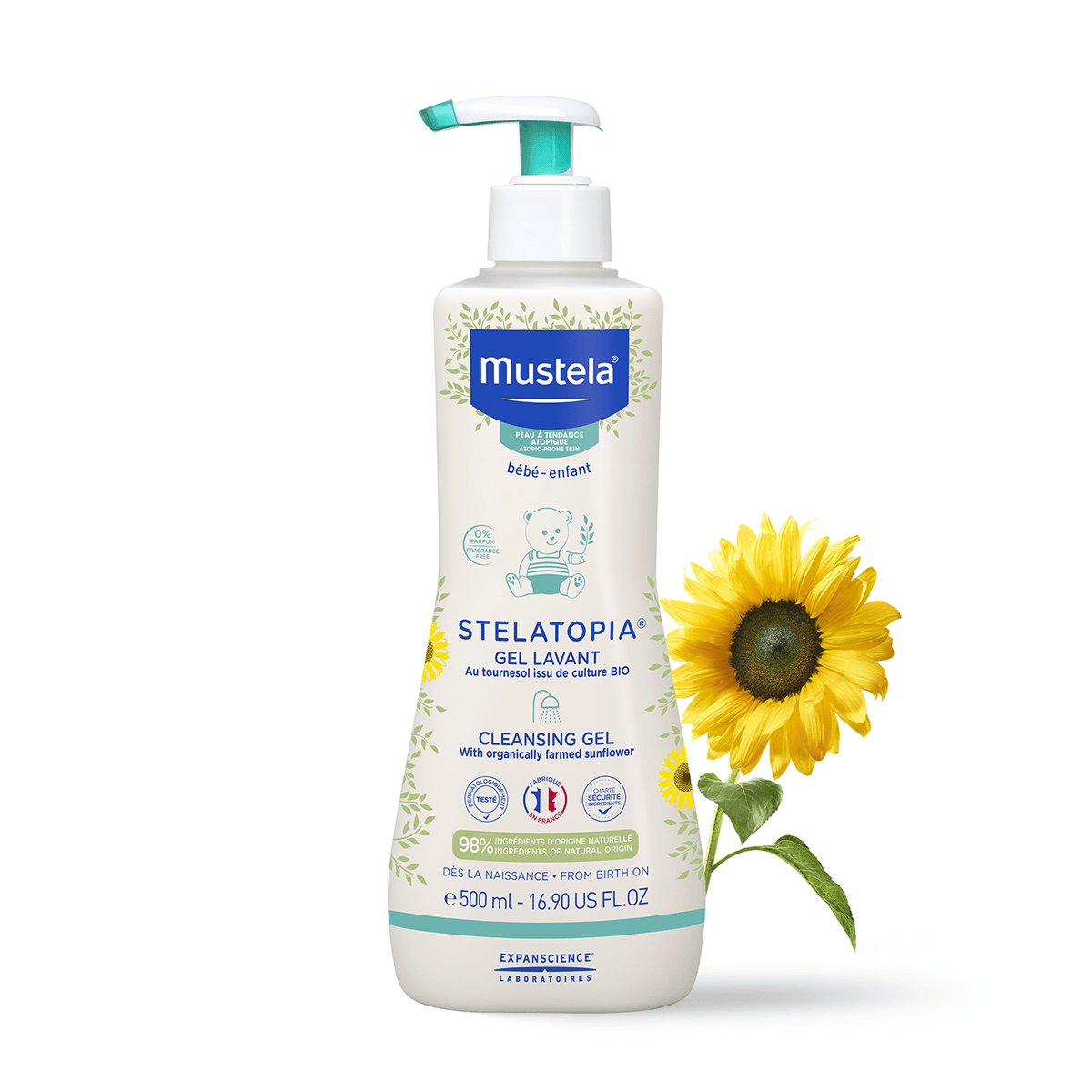 Mustela Stelatopia Cleansing Gel | The Nest Attachment Parenting Hub