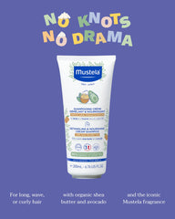 Mustela Detangling & Nourishing Cream Shampoo 200ml