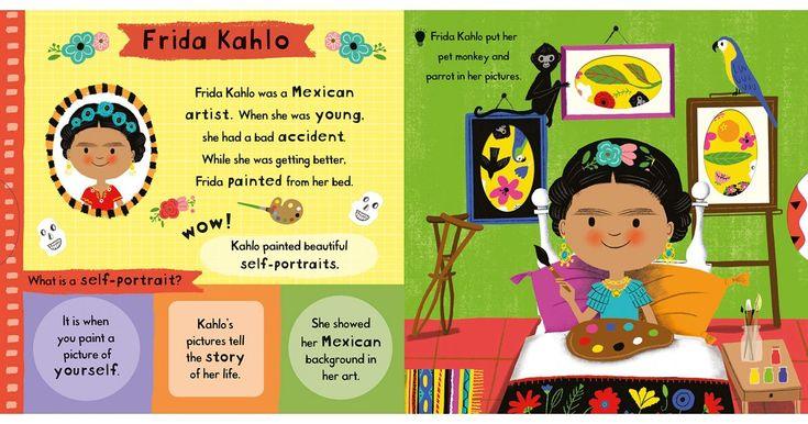 My First Heroes: Artists (Interactive Boardbook) | The Nest Attachment Parenting Hub