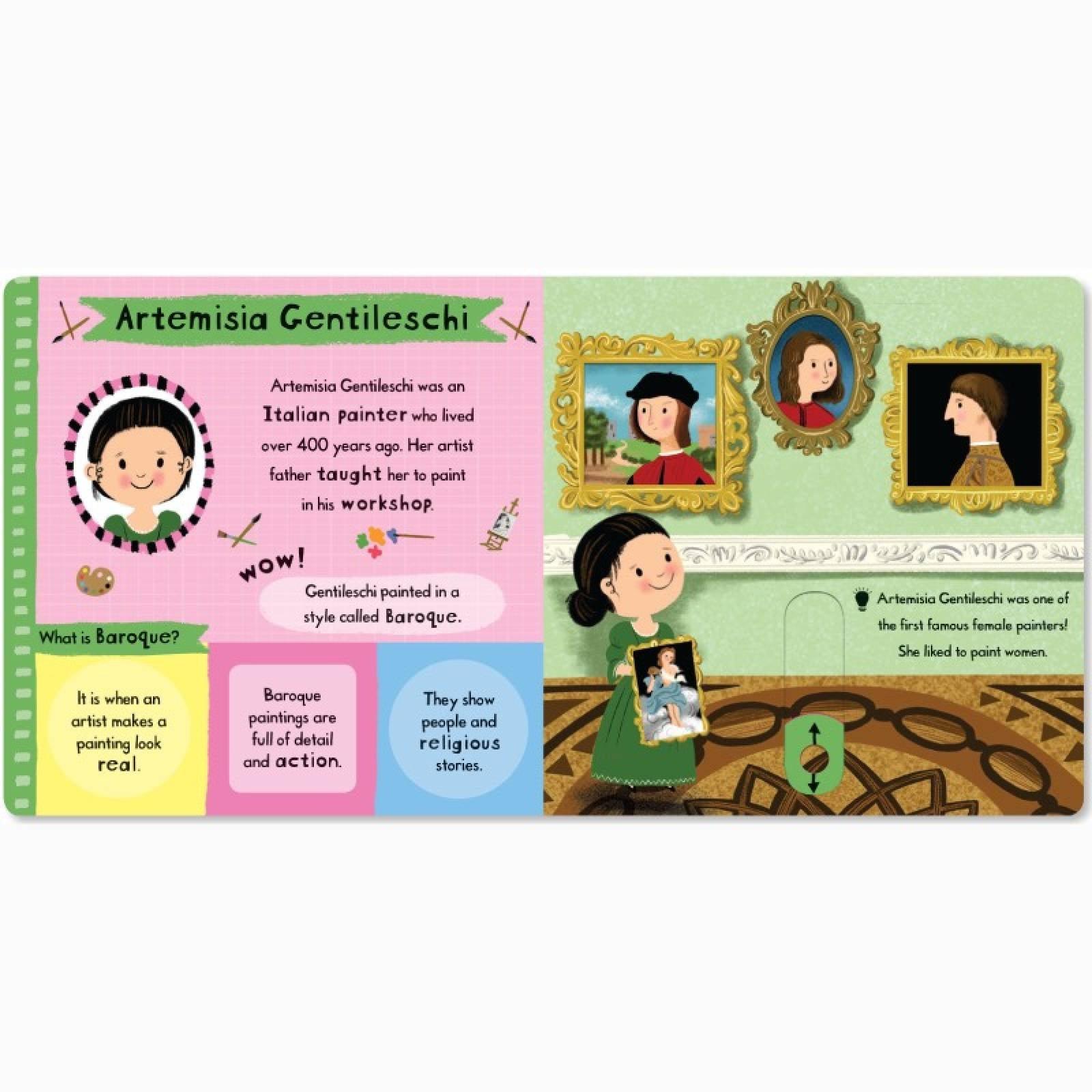 My First Heroes: Artists (Interactive Boardbook) | The Nest Attachment Parenting Hub