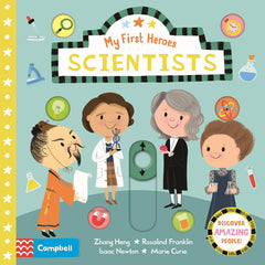My First Heroes: Scientists (Interactive Boardbook) | The Nest Attachment Parenting Hub