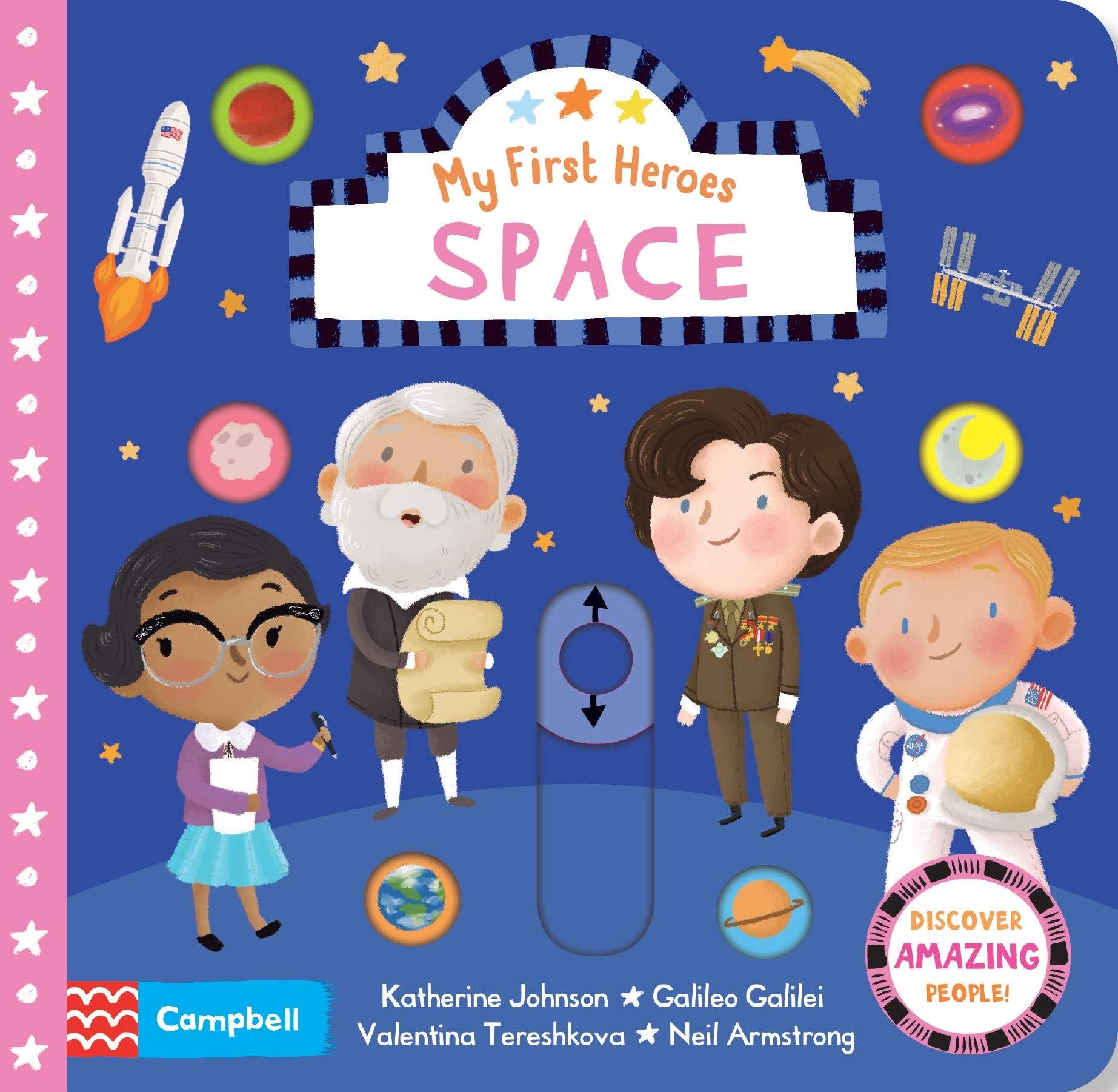 My First Heroes: Space (Interactive Boardbook) | The Nest Attachment Parenting Hub