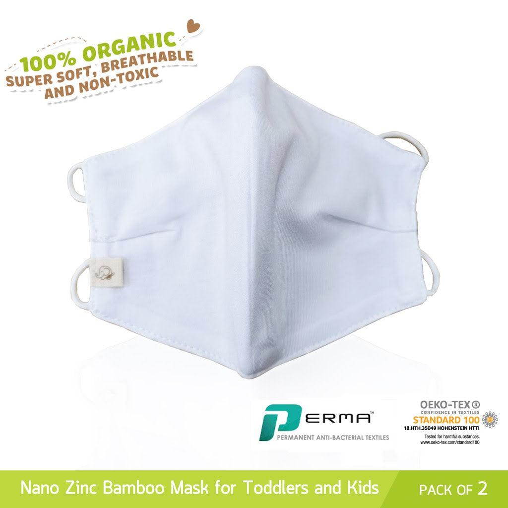 Nappi Baby Re-washable Breathable Bamboo Cotton Face Mask | The Nest Attachment Parenting Hub