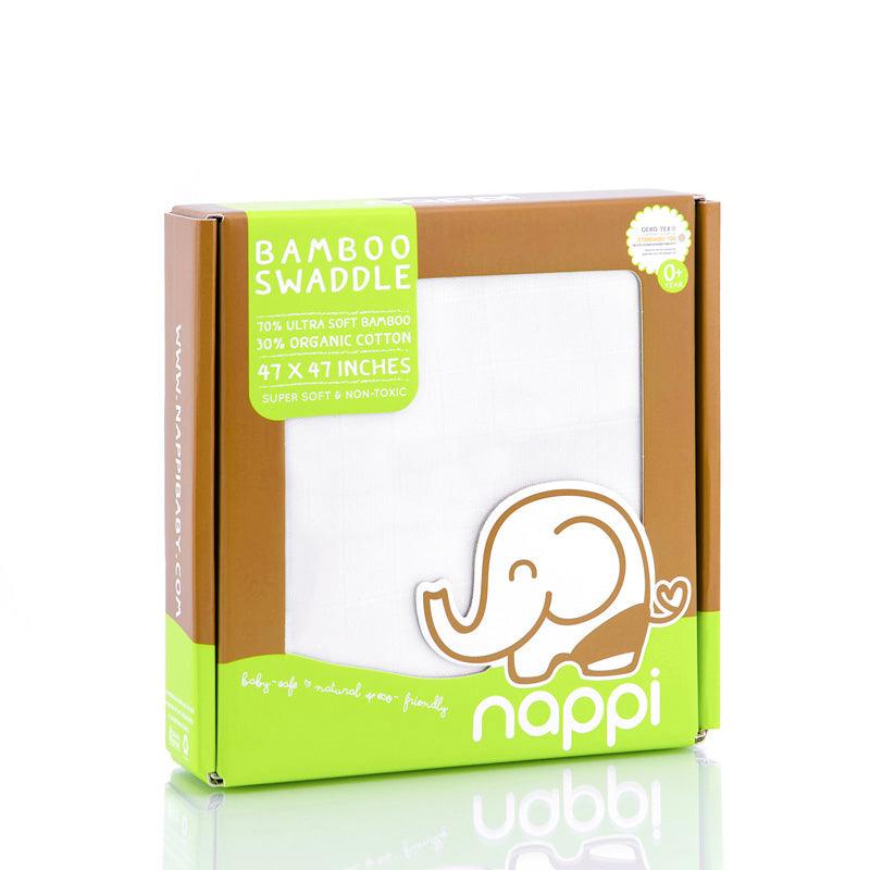 Nappi Bamboo Muslin Swaddle | The Nest Attachment Parenting Hub