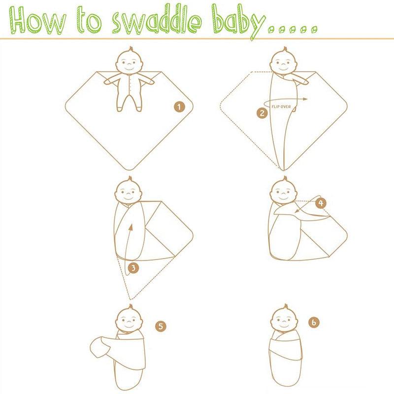 Nappi Bamboo Muslin Swaddle | The Nest Attachment Parenting Hub