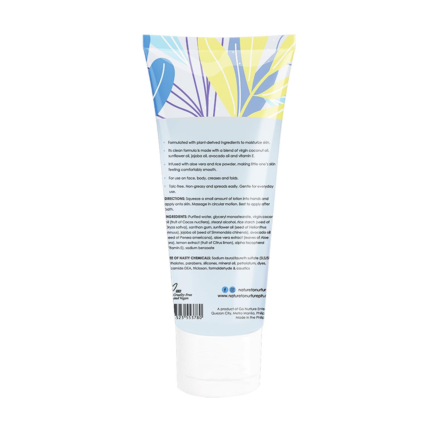 Nature to Nurture Baby Lotion 200ml | The Nest Attachment Parenting Hub