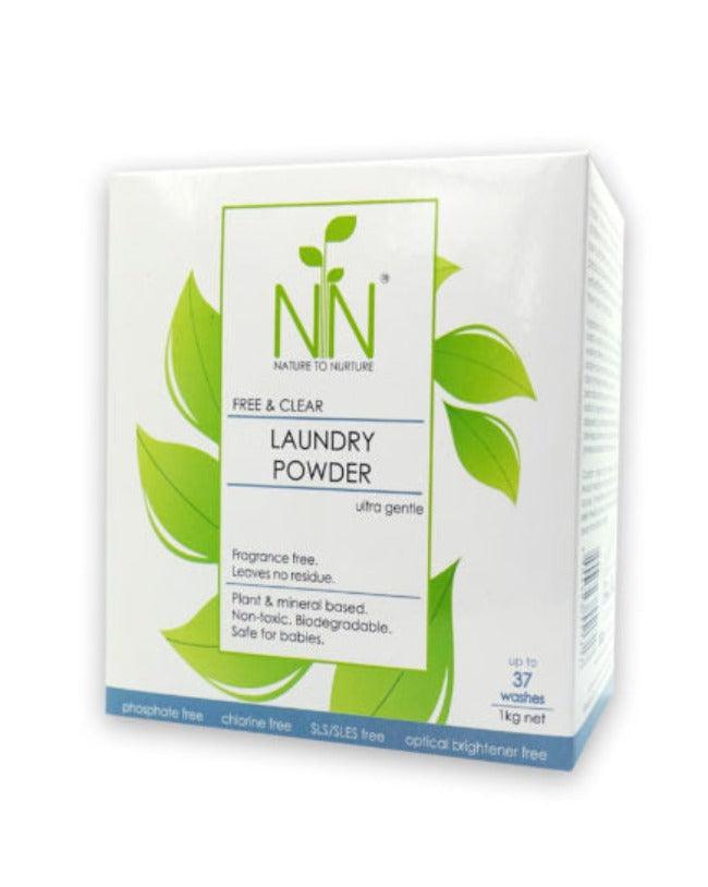 Nature to Nurture Laundry Powder Ultra Gentle 1kg | The Nest Attachment Parenting Hub