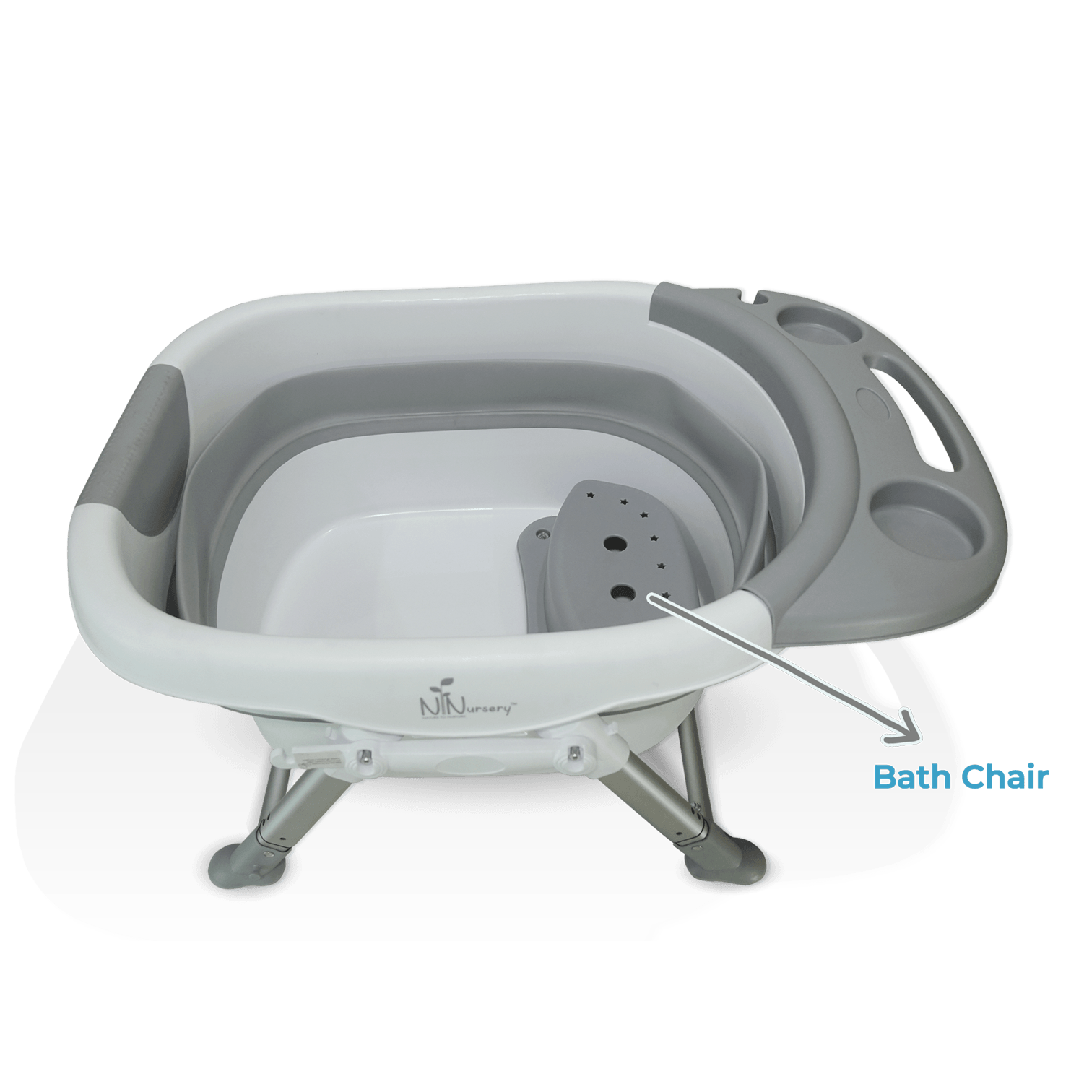 Nature To Nurture Splish Splash Triple Stage Collapsible Bath Tub | The Nest Attachment Parenting Hub