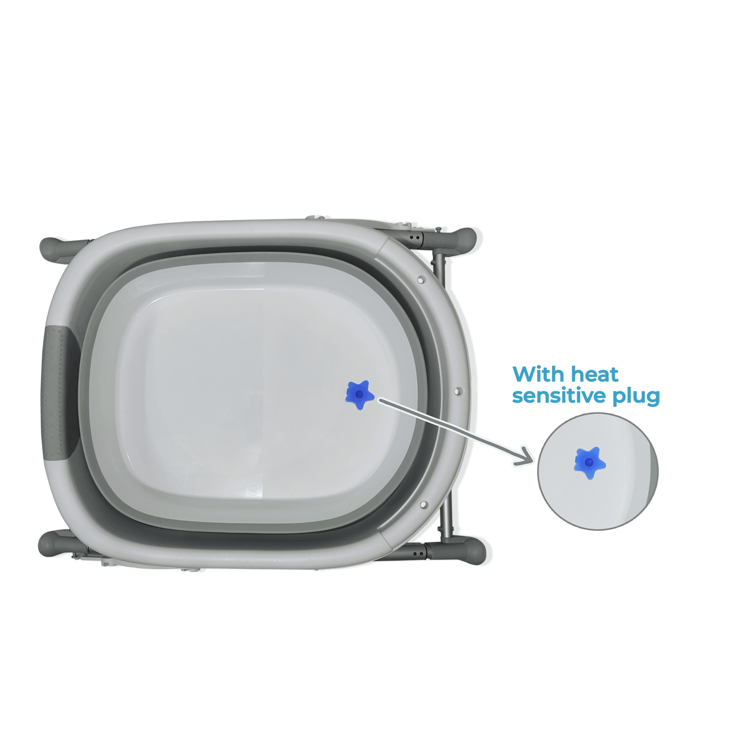 Nature To Nurture Splish Splash Triple Stage Collapsible Bath Tub | The Nest Attachment Parenting Hub