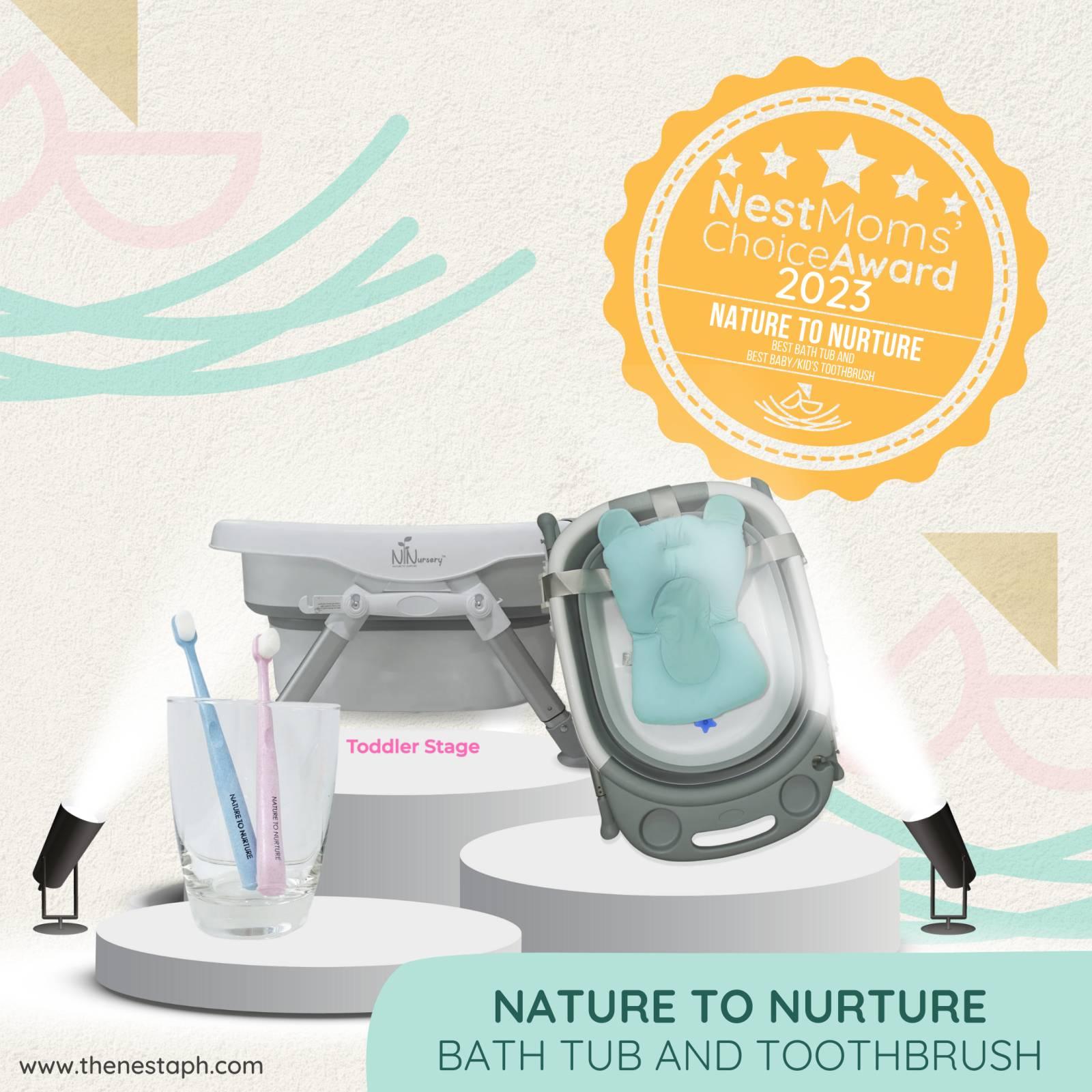 Nature To Nurture Splish Splash Triple Stage Collapsible Bath Tub | The Nest Attachment Parenting Hub