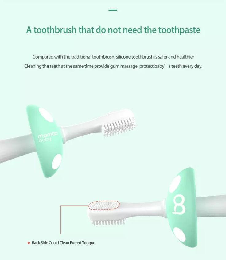 NewOne by Mambobaby Three Phases Toothbrush (0-5yo) | The Nest Attachment Parenting Hub